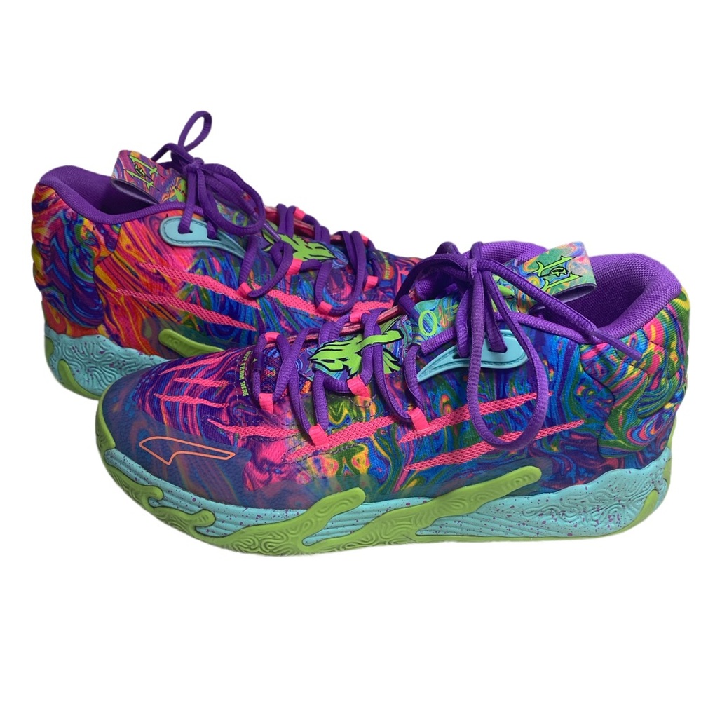Puma x LAMELO BALL MB.03 Be You Purple 379899-01  Mens Basketball Sneakers Shoes